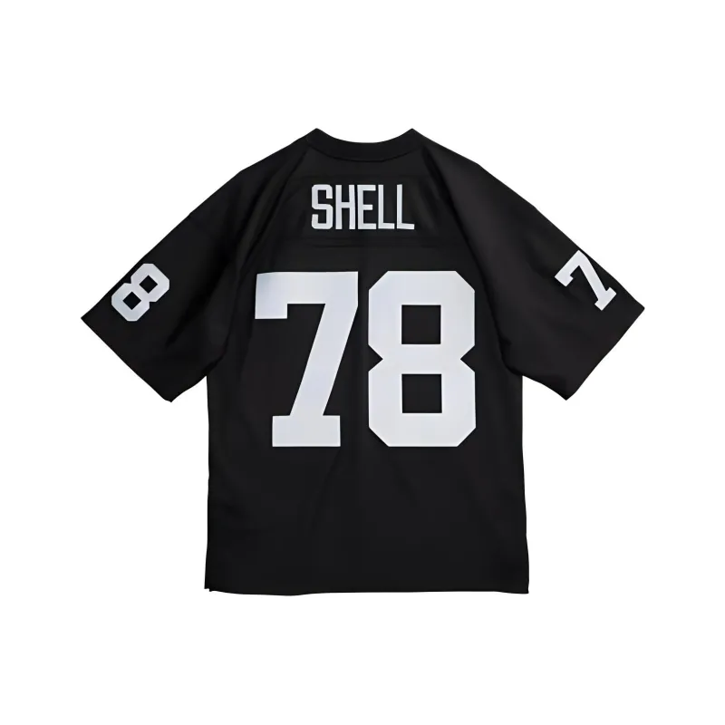Mitchell Ness Gridiron Classics Oakland Raiders 1976 Art Shell Legacy Jersey-1