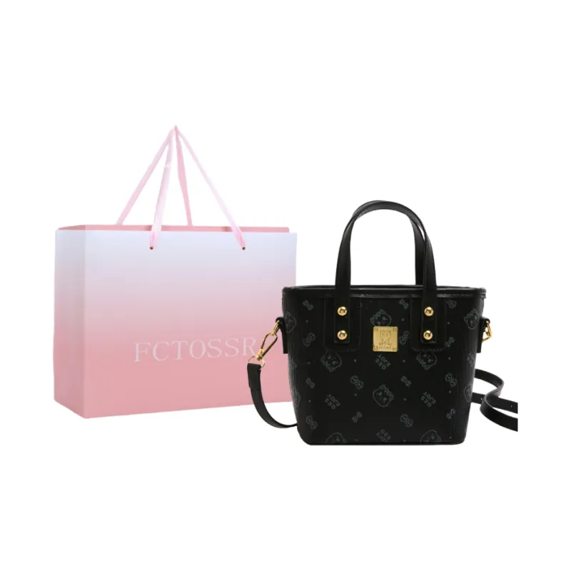 FCTOSSR PU Handbag Women's White/Pink/Brown/Black-6
