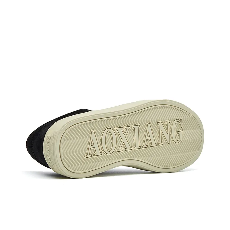 Oak Elephant Coverage Low Top Skateboard Shoes Men's Black-4