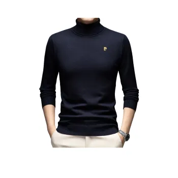 PIERRE CARDIN Sweater Men's Medium Gray