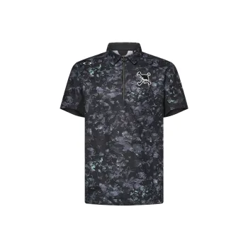 Oakley Skull Geo Foliage Shirt Men's Black