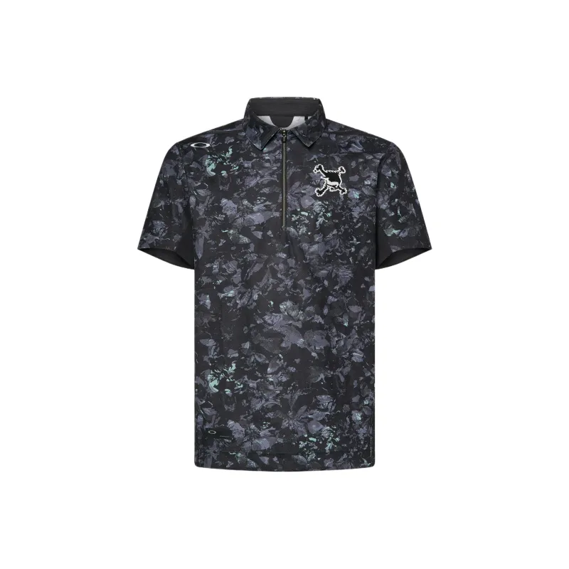 Oakley Skull Geo Foliage Shirt Men's Black-0