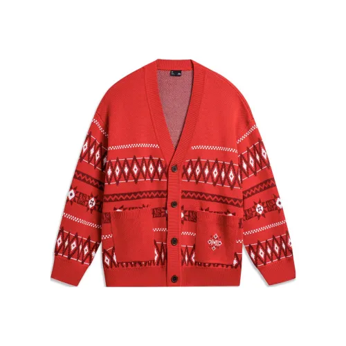 LiNing Sports Trend Series Knitwear Men's Vermilion