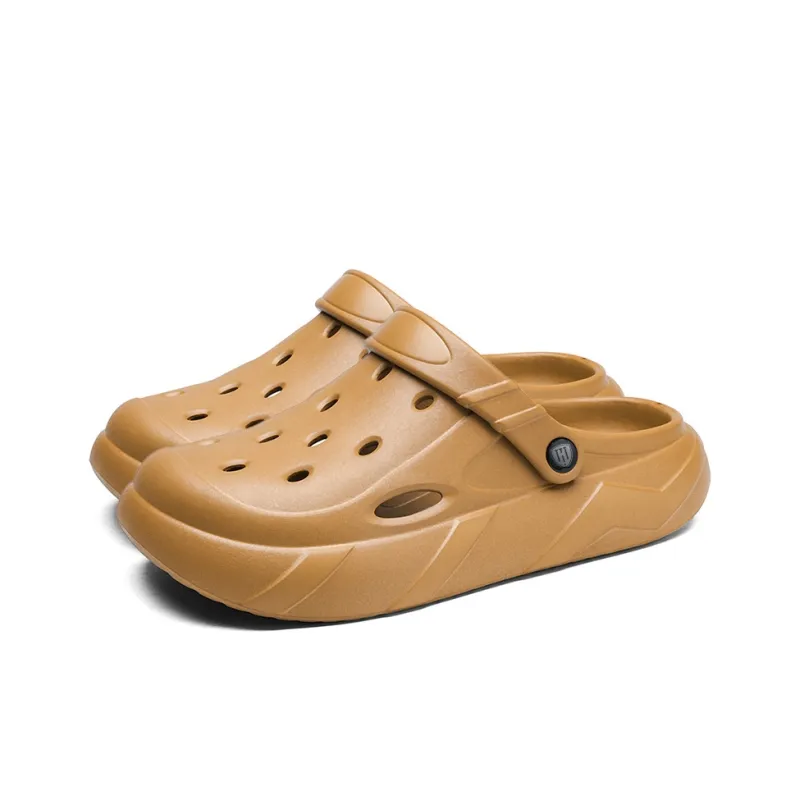 HACKBUTEER Closed Toe Slippers Unisex-13