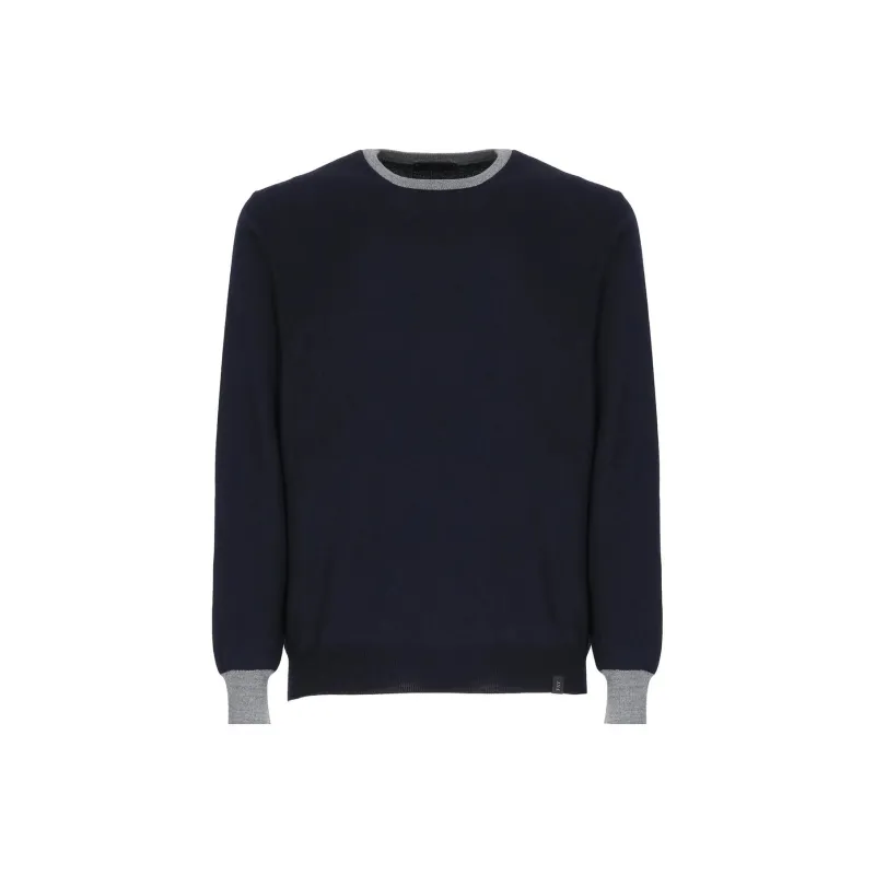 FAY Elbow patch Knitted Jumper-0