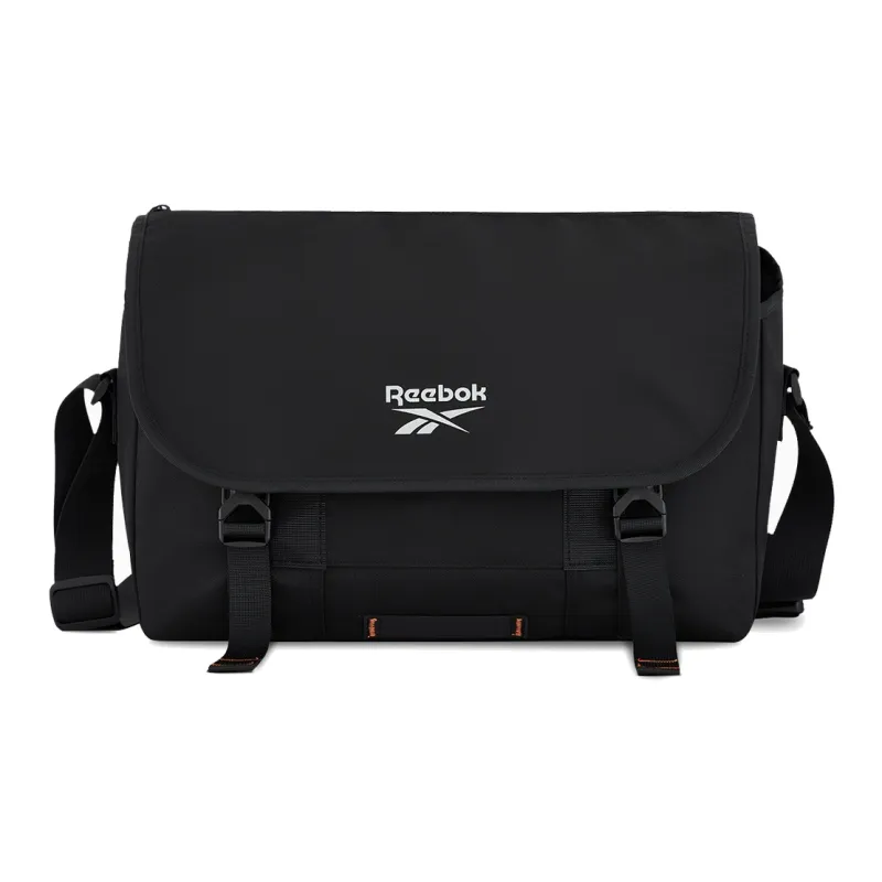 Reebok Fabric Shoulder Bag, Crossbody Bag, Messenger Bag Regular Unisex Black-0