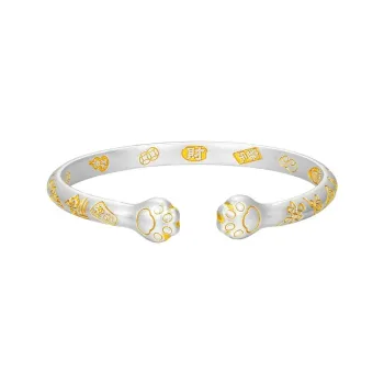 Centennial Chuanqi Pure Silver 999.9 Bangles Women's