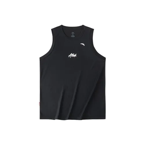 Anta Tank Tops Men's Basic Black