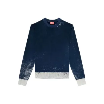 DIESEL Sweater Men's Marine Blue