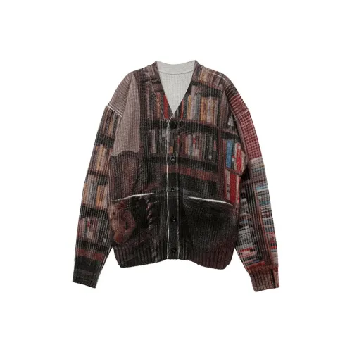 Sacai X Interstellar FW23 Co-branded Series Knitwear Unisex Umber
