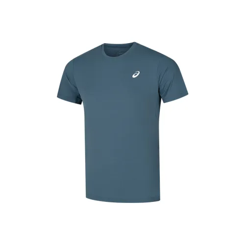 Asics T Shirts Men Dark Blue