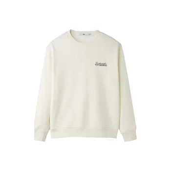 HLA Sweatshirts Unisex Ecru T4