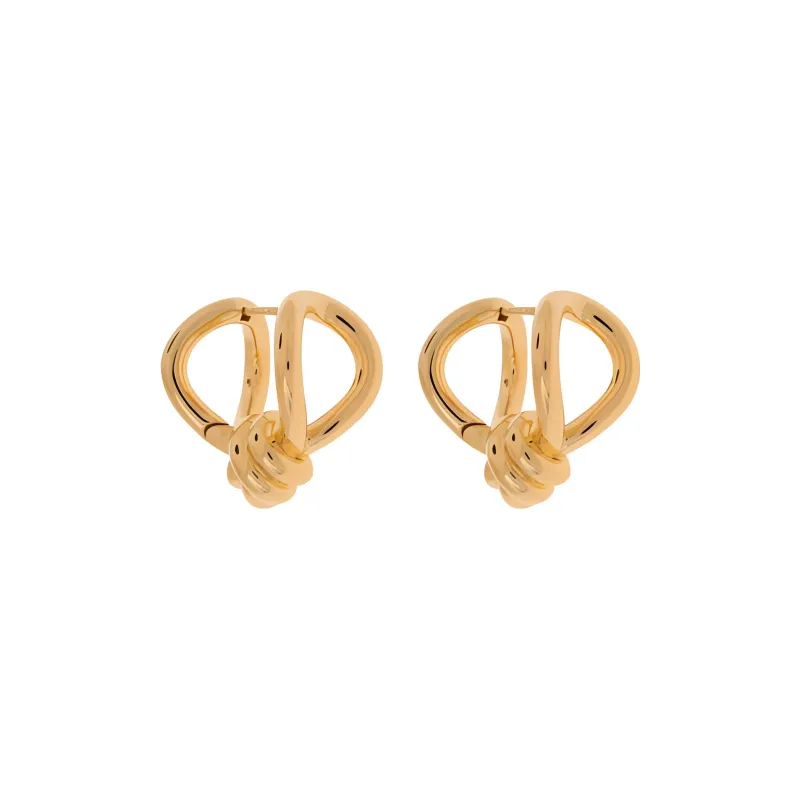 Bottega Veneta Knot Earrings-0