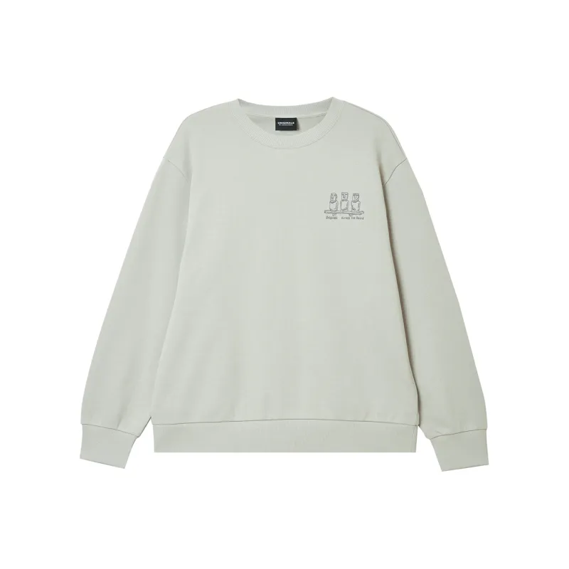 JACK JONES· Sweatshirt Unisex Gray Green-0