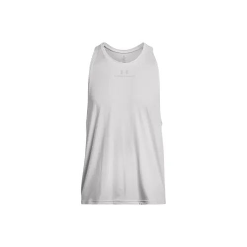 Under Armour Tank Tops Men's Light Gray