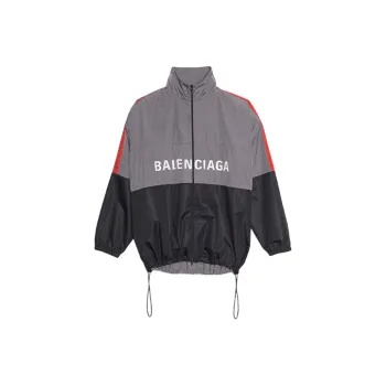 Balenciaga Nylon Tech Logo Windbreaker