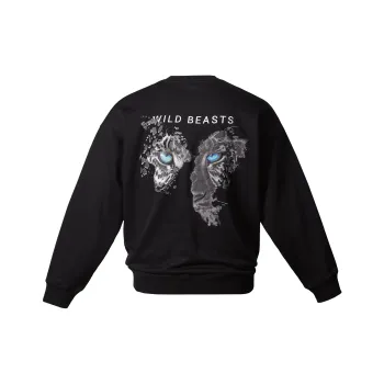 OSIRIS Leopard Print Sweatshirt Unisex
