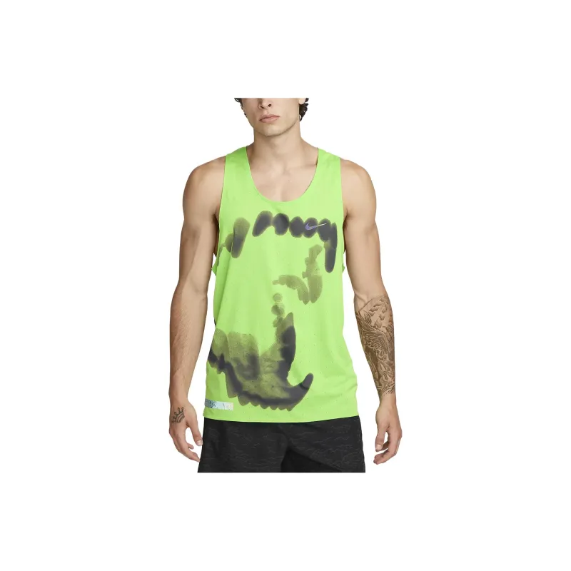 Nike Tank Tops Men Green-0