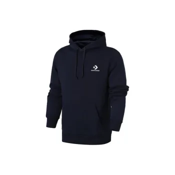 Converse Star Chevron EMB PO Sweatshirt Men's Navy Blue
