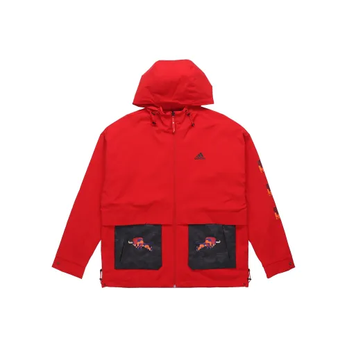 Adidas CNY Collection Jackets Men Red