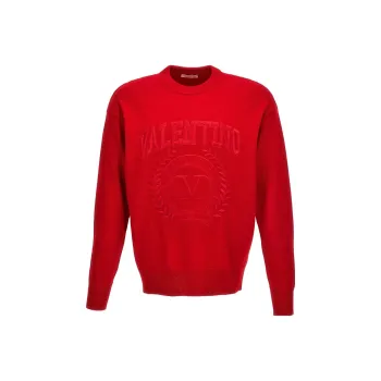 Valentino Sweaters Men Red