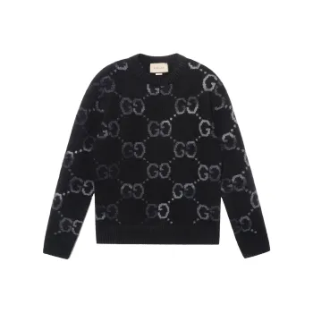 GUCCI Gg Jacquard Crewneck Jumper