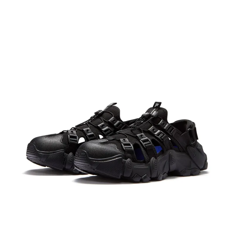 FILA FUSION EXOCET SANDAL Mountains Sandal River Trekking Shoes Men's Black Lunar Rock Gray-4