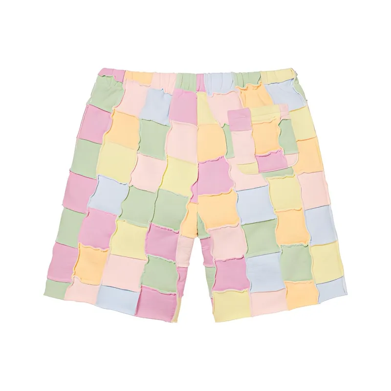 Supreme Reverse Patchwork Sweatshort-1
