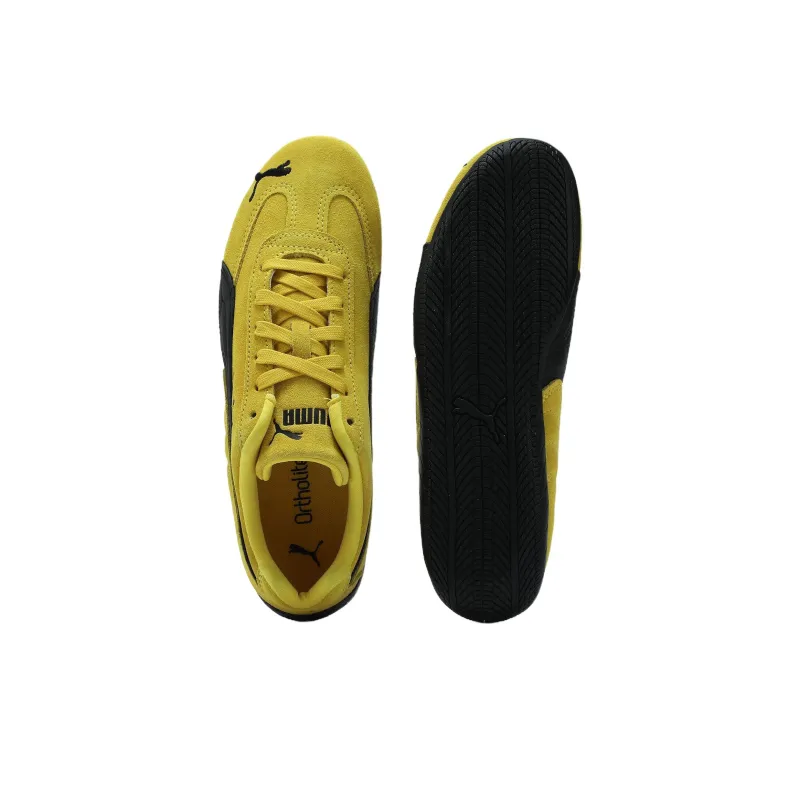 PUMA Speedcat Collection Anti Slip Wear Resistant Low Top Casual Shoes Unisex Yellow Black-6