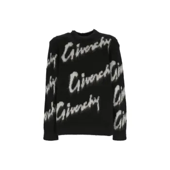 Givenchy Intarsia Mohair Cardigan