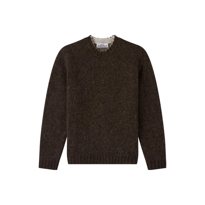 Jw Anderson X A.P.C A.P.C. X JW Anderson Co brand Sweaters Unisex Brown-0