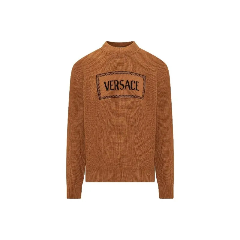 VERSACE Sweaters Men Brown-0