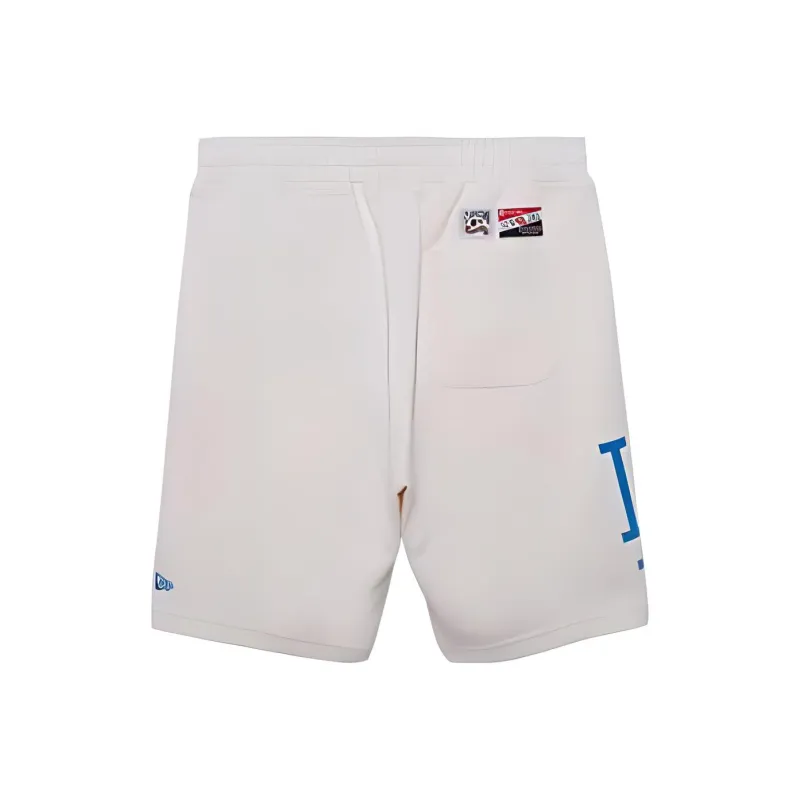 New Era x MLB Casual Shorts Unisex Ivory White-1