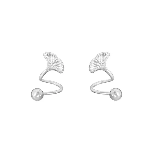 QUIET LOVE Sterling Silver Stud Earrings Women's