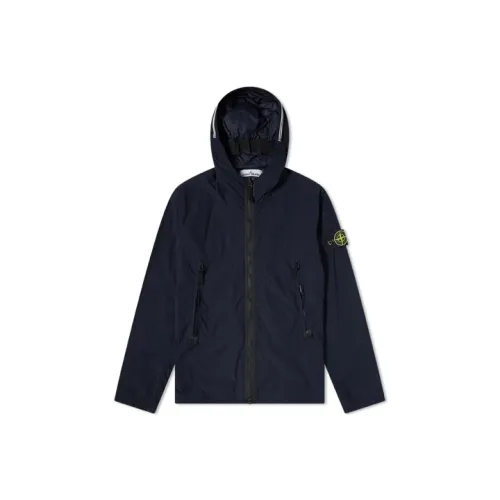 STONE ISLAND Jackets Men Blue