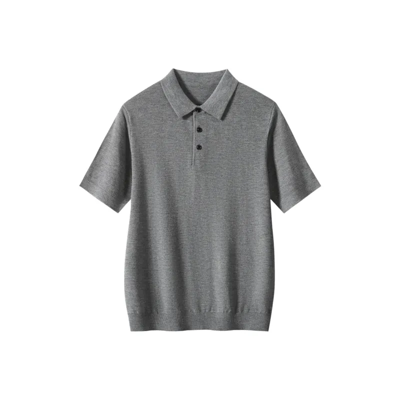 H YXIANG Polo Shirts Men-4