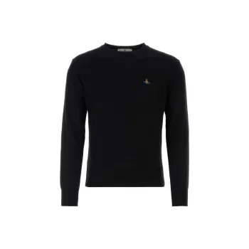 Vivienne Westwood Orb Embroidered Long Sleeved Jumper