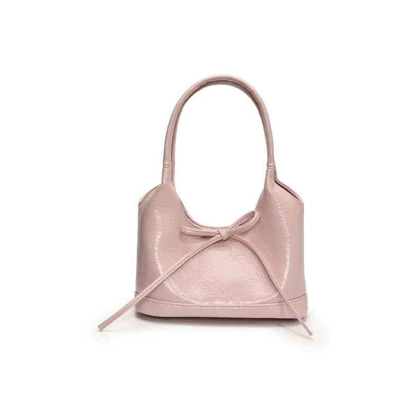 SEVENMOONS PU Shoulder Bag Regular Women's Ecru/Silver/Black/Blue/Pink-17