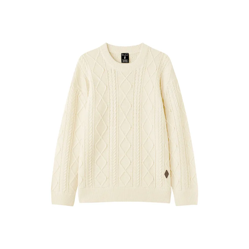 Skechers Sweater Men's Almond Milk White-0