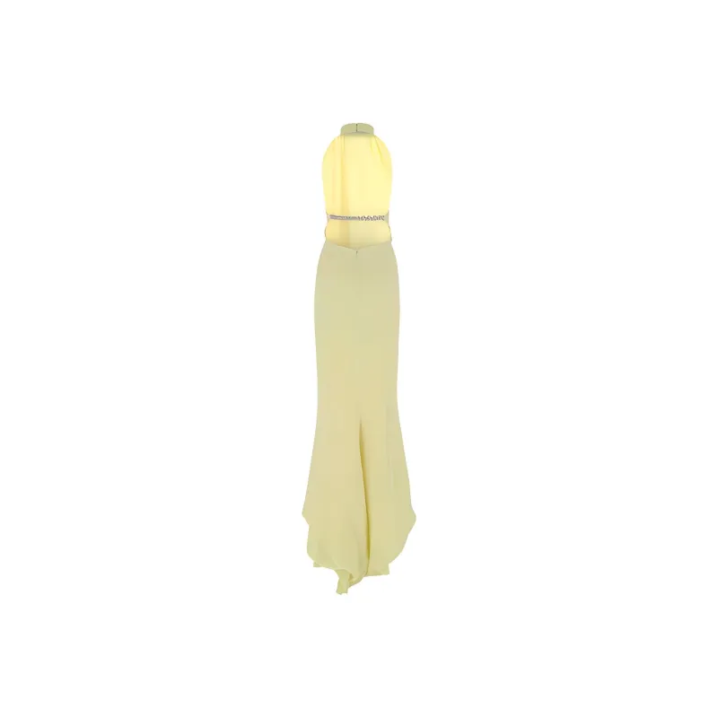 GIVENCHY FW22 Sleeveless Dress Women's Yellow-1