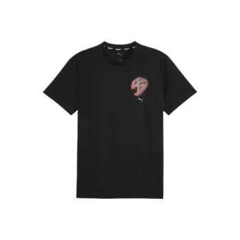 PUMA GRAPHICS SS25 T Shirt Men's Black