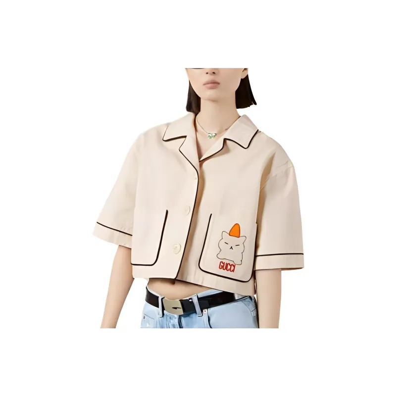 GUCCI Shirts Women's Yellow-1