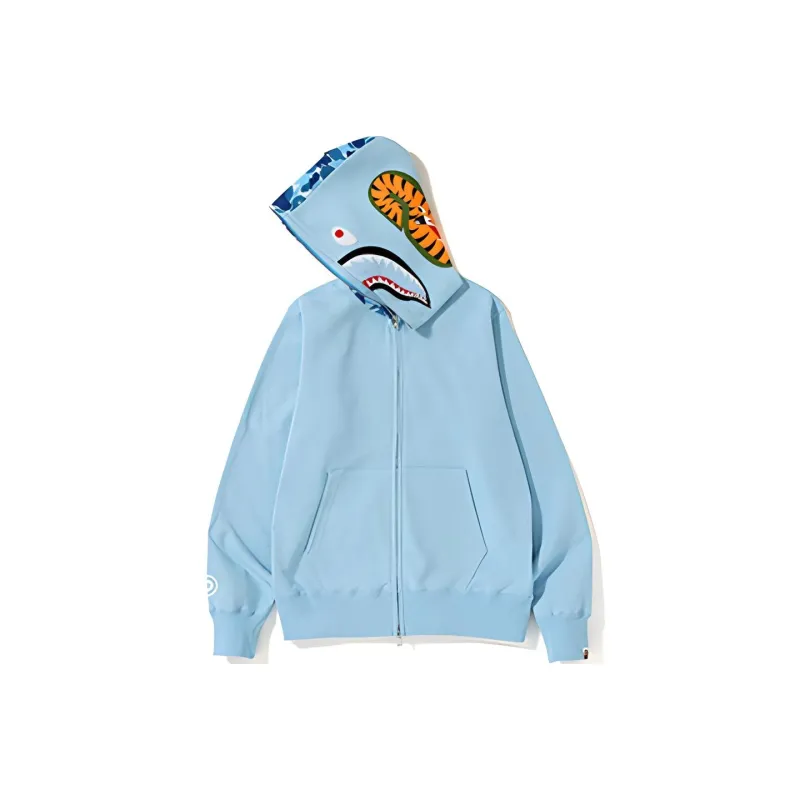 Bape Abc Shark Full Zip Hoodie SS19-1
