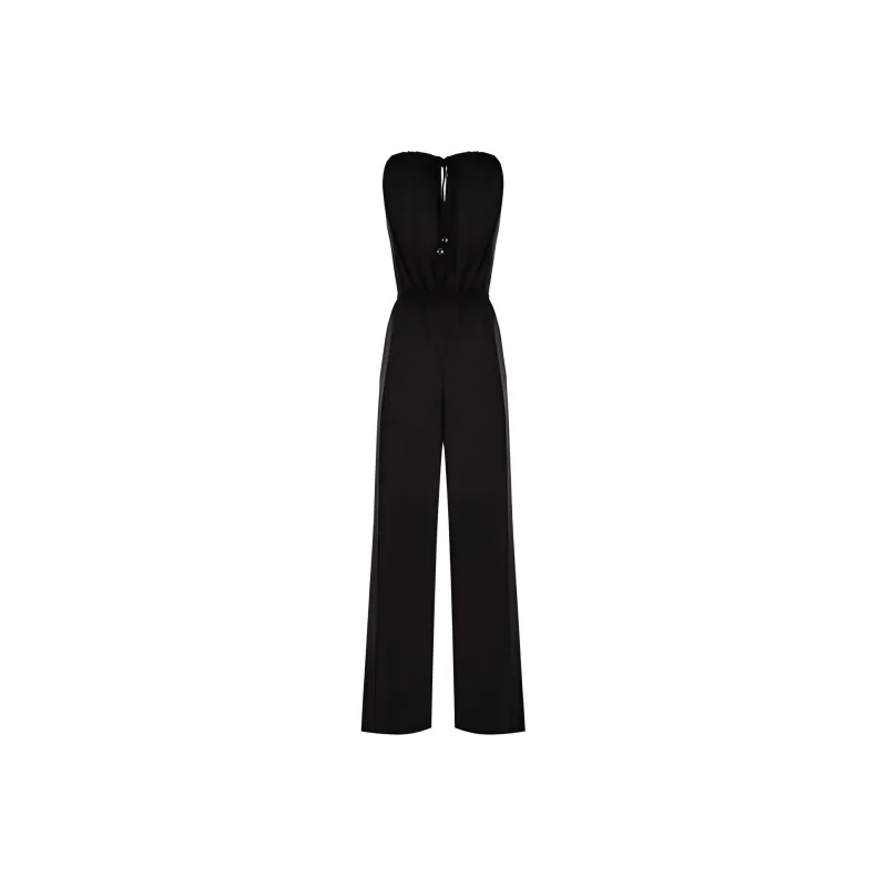 MaxMara Pleated Sleeveless Jumpsuit-1