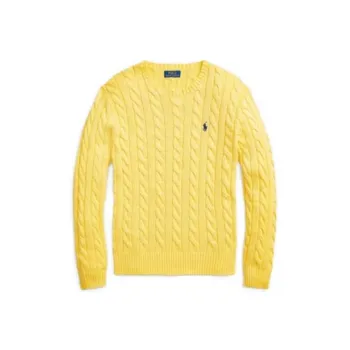 Polo Ralph Lauren Logo Embroidered Cable Knit Jumper