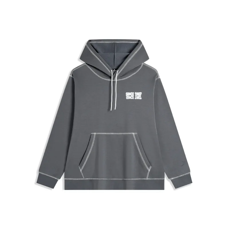 XTEP Sweatshirt Unisex Misty Ash Gray-0