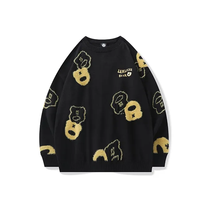 LAMLICKA Knitwear Unisex Black-0