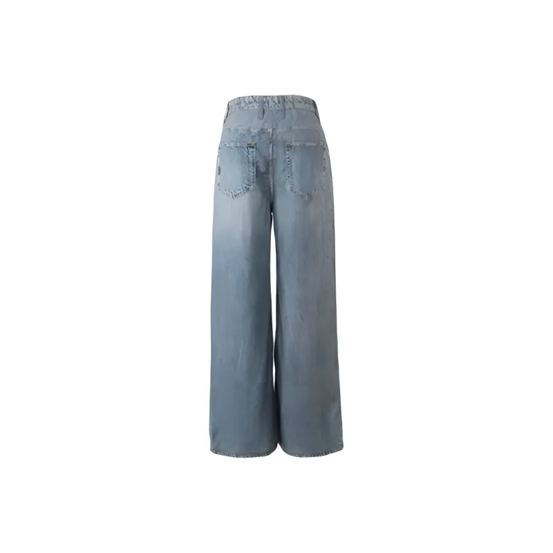 YALIDA Jeans Women's Vintage Blue-1