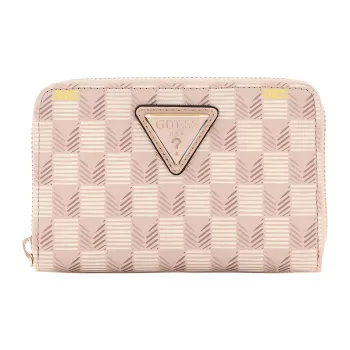GUESS Polyurethane Wallet Mini Women's Pink