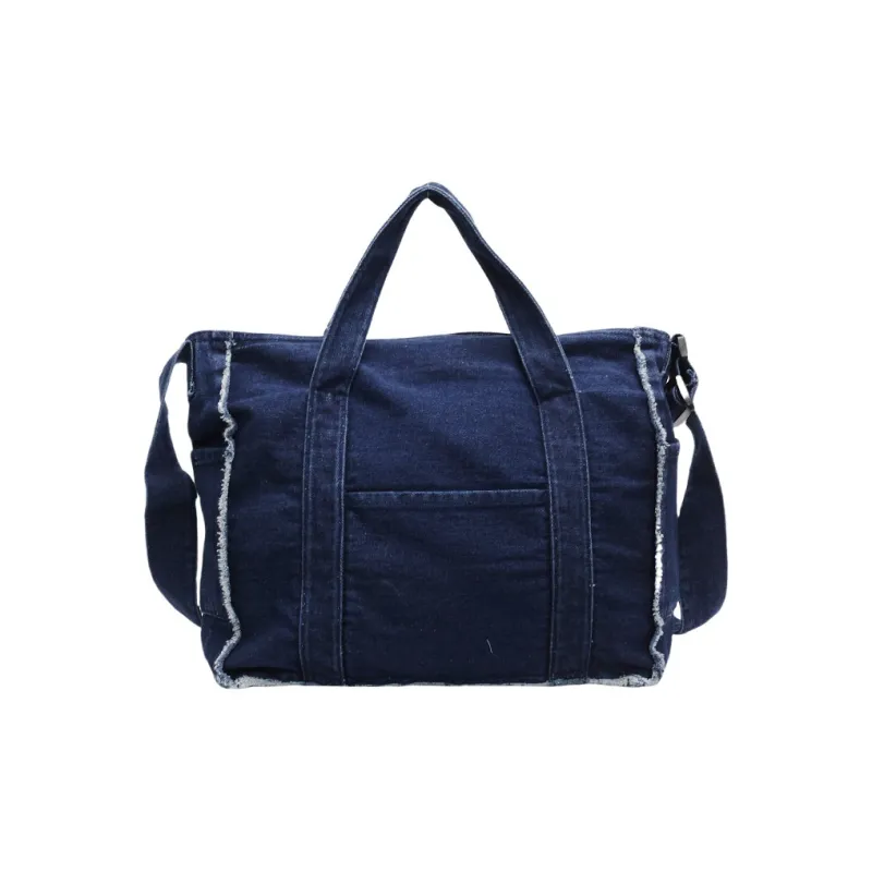 Debecca Denim Tote Crossbody Bag, Shoulder Bag Women's Multicolor-8